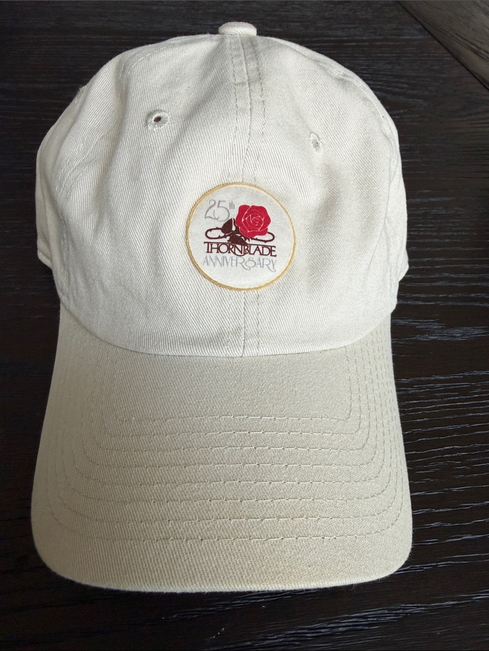 Thornblade 25th Anniversary Beige Baseball Cap